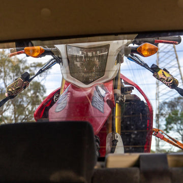 Monkey Grip Motorcycle Tie Down 450KG Capacity 2 metres 25mm Webbing